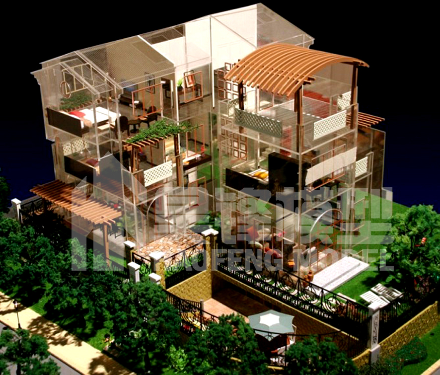 昆明别墅模型