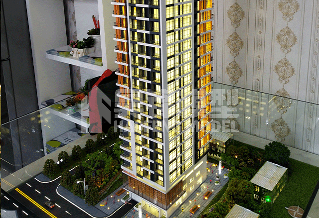 楚雄商住模型-柬埔寨西港酒店